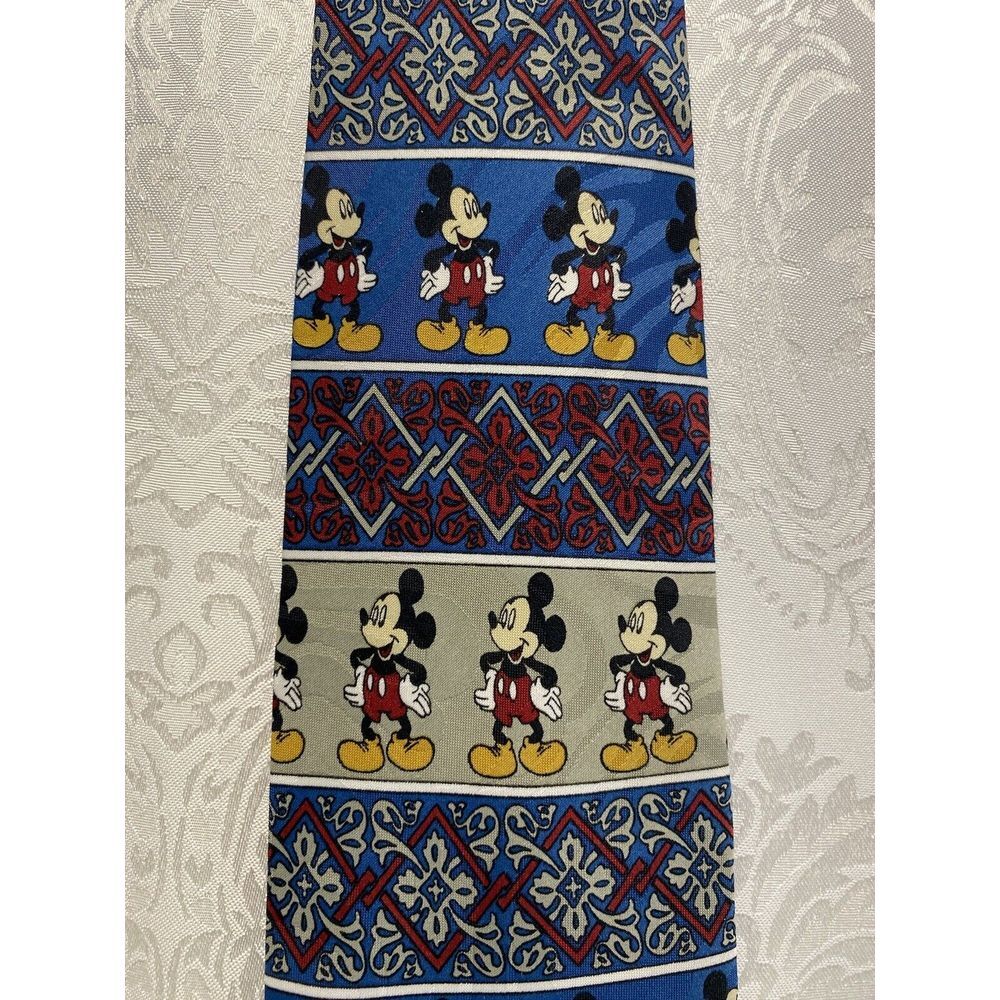 Vintage Mickey Mouse Tie, Mickey Unlimited Balancine Inc Mens  The Tie Works 6A7
